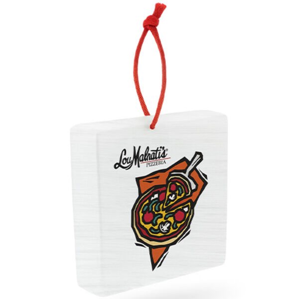 Lou's Pizza Box Ornament Thumbnail